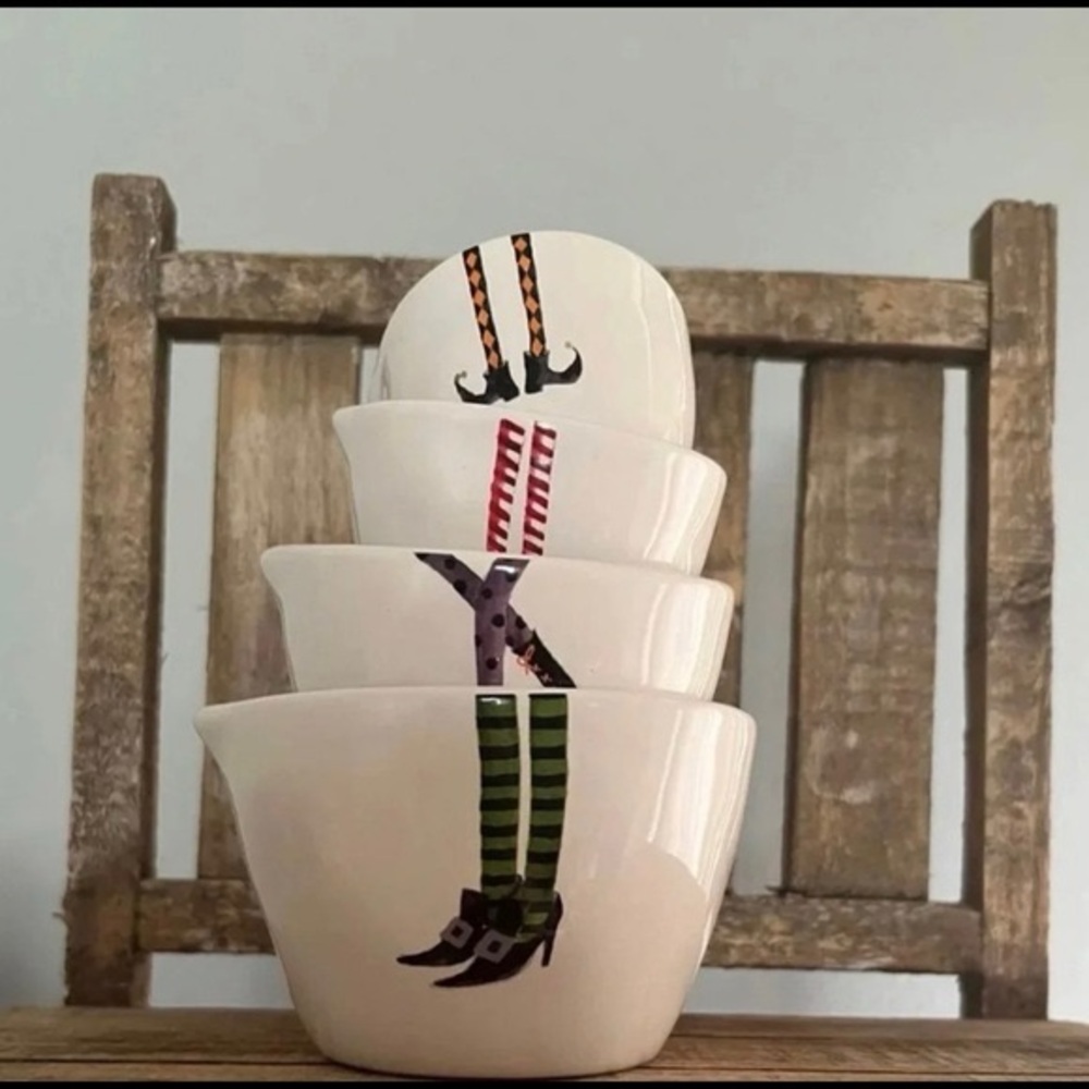 Rae Dunn Witch Feet Measuring Cups
